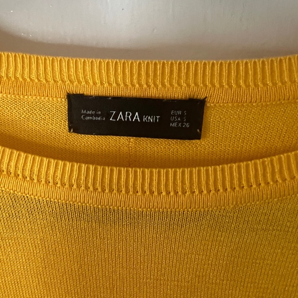 Zara High-Low Knit Sweater - Picture 2 of 3